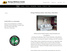 Tablet Screenshot of energywellnesscenter.net